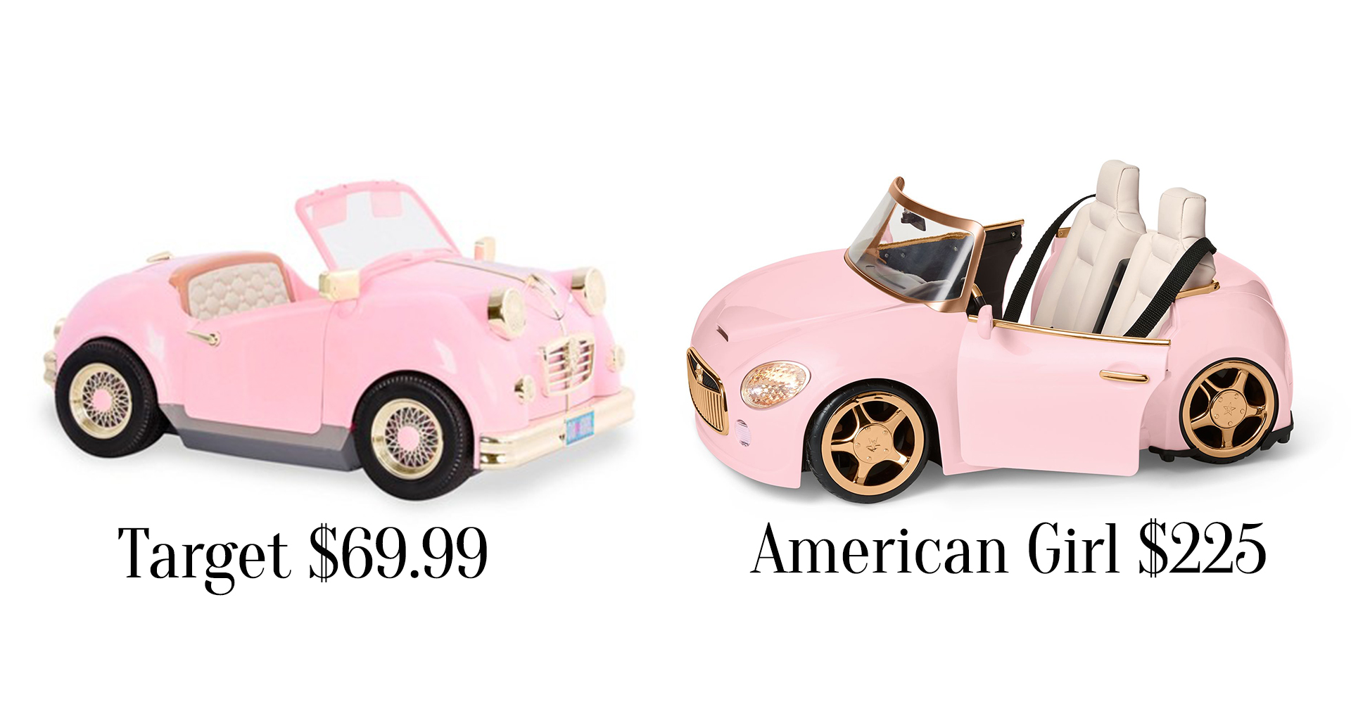 our generation pink car